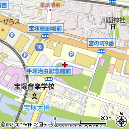 兵庫県宝塚市武庫川町7周辺の地図