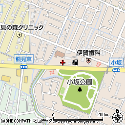 兵庫県姫路市広畑区小坂96-1周辺の地図