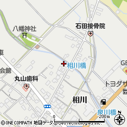 静岡県焼津市相川617-4周辺の地図