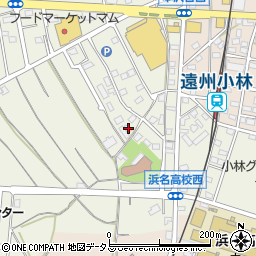 静岡県浜松市浜名区小林1309周辺の地図
