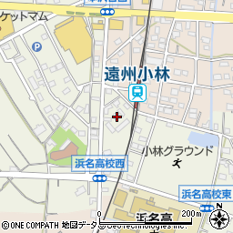 静岡県浜松市浜名区小林1447周辺の地図