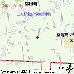 静岡県浜松市浜名区都田町8011周辺の地図