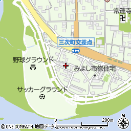 広島県三次市三次町2046-5周辺の地図