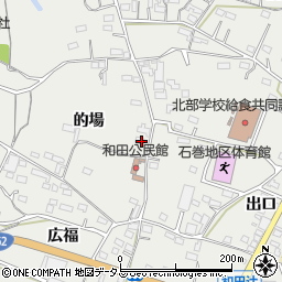 愛知県豊橋市石巻本町的場周辺の地図