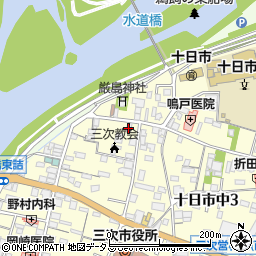 坂本精肉店周辺の地図