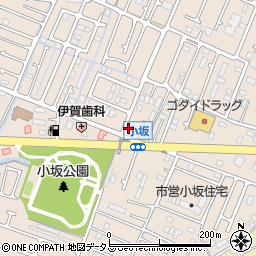 兵庫県姫路市広畑区小坂39周辺の地図