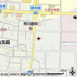 静岡県浜松市浜名区西美薗2610-1周辺の地図