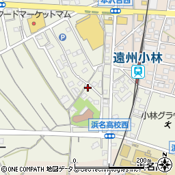 静岡県浜松市浜名区小林1315周辺の地図