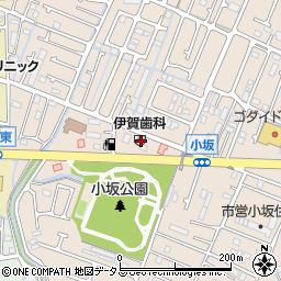 伊賀歯科医院周辺の地図