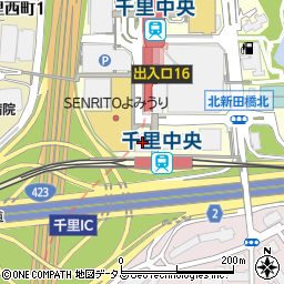 ＳＭＢＣ日興証券株式会社千里中央支店周辺の地図