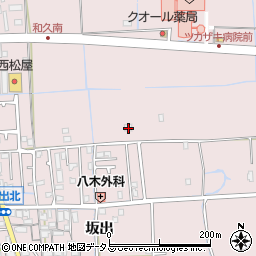 兵庫県姫路市網干区坂出245周辺の地図