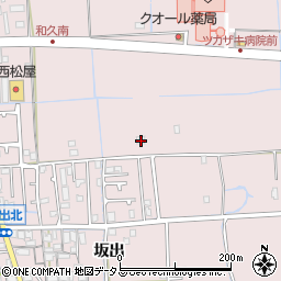 兵庫県姫路市網干区坂出245-2周辺の地図