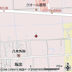 兵庫県姫路市網干区坂出331周辺の地図