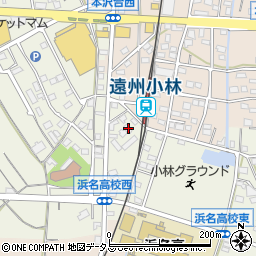 静岡県浜松市浜名区小林1456周辺の地図