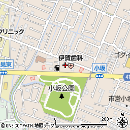 兵庫県姫路市広畑区小坂108-1周辺の地図