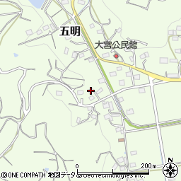 静岡県掛川市五明687周辺の地図
