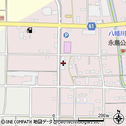 静岡県浜松市浜名区永島741周辺の地図