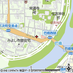 広島県三次市三次町1309周辺の地図