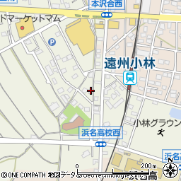 静岡県浜松市浜名区小林1329周辺の地図