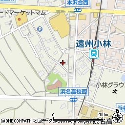 静岡県浜松市浜名区小林1328周辺の地図