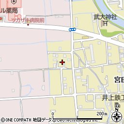 兵庫県姫路市勝原区宮田549周辺の地図