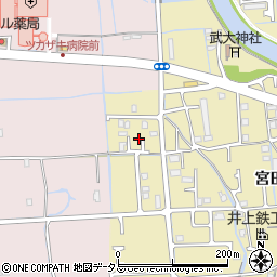 兵庫県姫路市勝原区宮田549周辺の地図