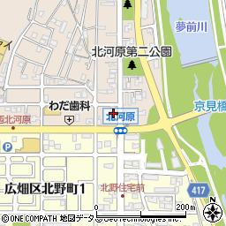 兵庫県姫路市広畑区北河原町35周辺の地図