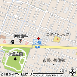 兵庫県姫路市広畑区小坂41周辺の地図