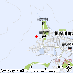 兵庫県たつの市揖保川町金剛山476周辺の地図