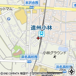 静岡県浜松市浜名区小林1458周辺の地図