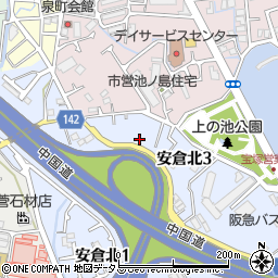 日本共産党宝塚市委員会周辺の地図