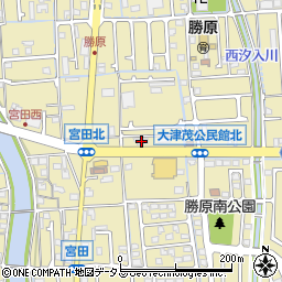 兵庫県姫路市勝原区宮田116周辺の地図