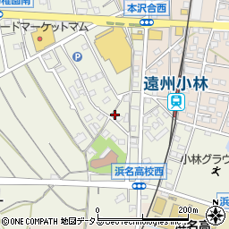 静岡県浜松市浜名区小林1334周辺の地図