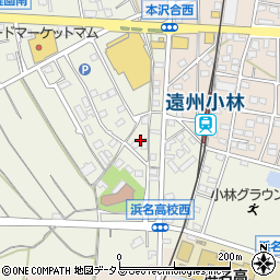 静岡県浜松市浜名区小林1331周辺の地図