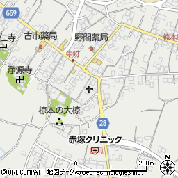 三重県津市芸濃町椋本769-1周辺の地図
