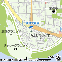 広島県三次市三次町2029周辺の地図