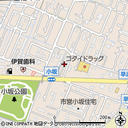 兵庫県姫路市広畑区小坂32-18周辺の地図