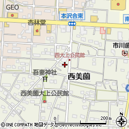静岡県浜松市浜名区西美薗2400周辺の地図