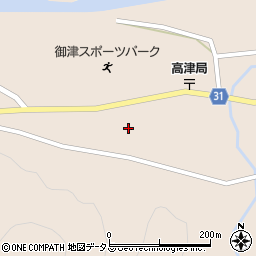 岡山県岡山市北区御津高津1488周辺の地図