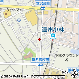 静岡県浜松市浜名区小林1460周辺の地図