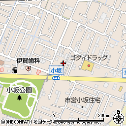 兵庫県姫路市広畑区小坂34周辺の地図