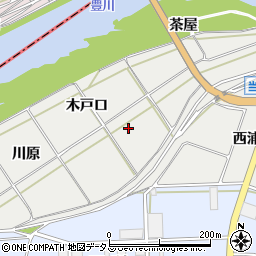 愛知県豊橋市石巻本町木戸口周辺の地図