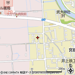 兵庫県姫路市勝原区宮田549-12周辺の地図