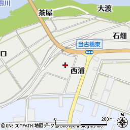愛知県豊橋市石巻本町西浦周辺の地図