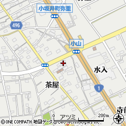 小坂井・青果市場周辺の地図