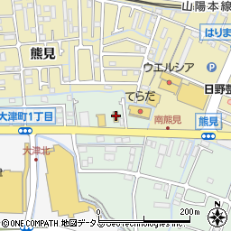 力丸 大津店周辺の地図