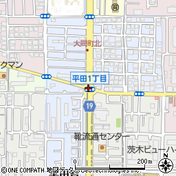 平田１周辺の地図