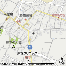 三重県津市芸濃町椋本773周辺の地図