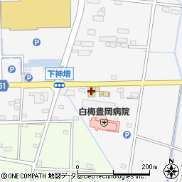 ＨｏｎｄａＣａｒｓ浜松磐田北店周辺の地図