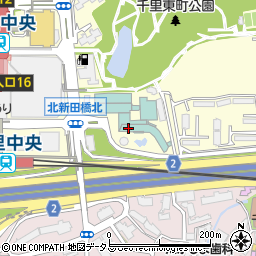 中国料理 三楽 千里阪急ホテル周辺の地図